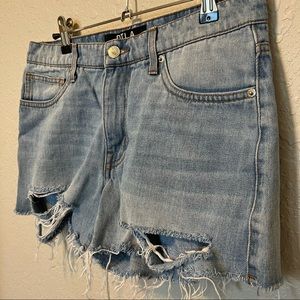 DTLA brand jean shorts